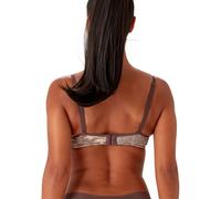 Gossard Glossies Snake Bra Moulded Plunge Underwired Bras Animal Print Lingerie