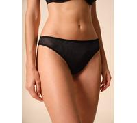 Gossard Glossies Thong - Black Black S