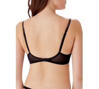 Gossard Illusion Padded Plunge Bra Black Red Bras Lingerie