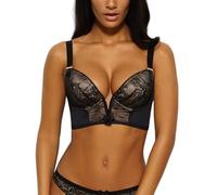 Gossard VIP Retrolution Bra Padded Staylo Bras Deep Plunge Lace Lingerie