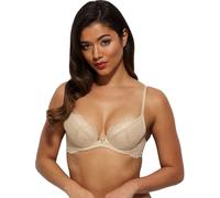 Gossard Bra Superboost Lace – Padded Plunge Underwired – Nude Size 44E Women