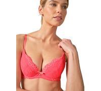 Gossard Superboost Lace Padded Plunge Bra Sugar Coral 30G