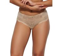 Gossard Women's Superboost Lace Short Briefs, Nude, L UK