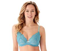 Gossard Superboost Women's Non-Padded Plunge Bra Ocean Blue 30D