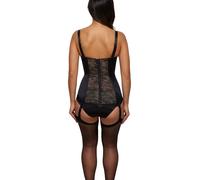 Gossard Retrolution Corset 8519 Womens Sexy Underwired Basque Black