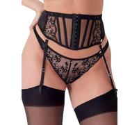 Gossard VIP Taboo Waist Cincher Black Black M - 12