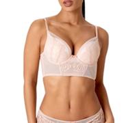Gossard Women's Encore Padded Longline Bra, Opaque, Blush, 32D