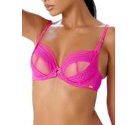 Gossard Womens Envy Non Padded Plunge Bra - Pink Glo Polyamide - Size 32FF