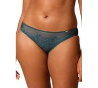 Gossard Women's Glossies Lace Brief, Dark Green, XL
