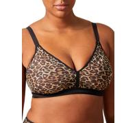 Gossard Women's Glossies Leopard Non Wired Bra Molded Bra
