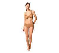 Gossard Womens Glossies Sheer Bra Size 34D in Bronze 80% Polyamide 20% Elastane Non-Padded Underwired