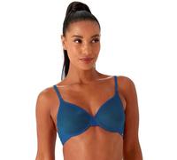 Gossard Womens Glossies Sheer Bra, Teal, 30B UK