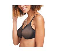 Gossard Women's Glossies Sheer U/Wired Bra, Black, 38 38FF UK