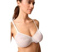 Gossard Women's Glossies Sheer U/Wired Bra, White, 38F