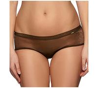 Gossard Women's Glossies Short Briefs, Rich Brown, S UK