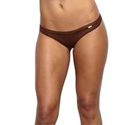 Gossard Women's Glossies Thong Panties, Rich Brown, Extra-Large