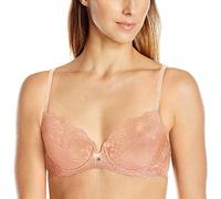 Gossard Women's Gypsy Non Padded Wired Floral Everyday Bra, Beige (Caramel), 34FF