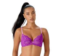 Gossard Women's Superboost Lace Non-Padded Plunge Bra, Orchid, 36C