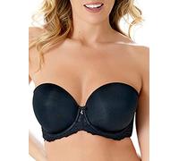 Gossard Womens Superboost Lace Strapless Bra, Black, 34B UK