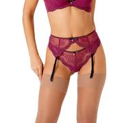 Gossard Women's Superboost Lace Suspender Lingerie, Purple Potion, XS