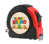 Gossby Measuring Tape for Dad - Super Daddio - Fathers Day, Birthday from Kid, Daughter, Son, Wife - Woodworking, Carpenter Tool Gift