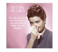 Gossip Girl Birthday Card for Her, Getting on a Bit! Funny Female Birthday Card, Multi-Coloured