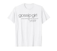 Gossip Girl Logo And XOXO Icon T-Shirt