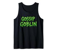 Gossip Goblin Funny Rumor Chit Chat Juicy Social Chatter Tank Top
