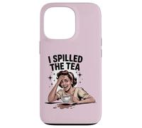 Gossip I Spilled The Tea Black Girl Case for iPhone 13 Pro