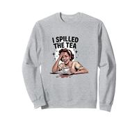 Gossip I Spilled The Tea Black Girl Sweatshirt