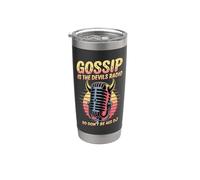 Gossip is The Devils Radio So Don't Be Dj Stainless Steel Insulated Tumbler