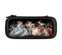 Gossip Women Storage Bag Compatible with Switch Portable Carrying Case Protector Bags with 15 Games Accessories