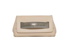 Gossip XS Leather Handbag - female - Orciani - Clutches - Beige - ONE SIZE - Bags ONE SIZE