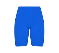 GOSTYLES® Womens Cycling Over-Knee Shorts, Ladies Super Stretch Activewear Walking, Running, Gym, Yoga & Sports Biker Shorts (Royal Blue, 8-10)