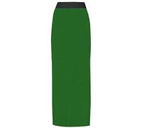 GOSTYLES® Womens Full-Length Elasticated Waist Gypsy Maxi Skirt, Ladies Fancy Stretchy Jersey Long Skirt UK (Bottle Green, 20-22)