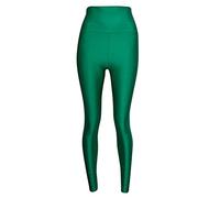GOSTYLES® Womens High Waisted Disco Shiny Wet Look Leggings, Ladies Soft Stretchy Clubwear, Party, Dance, Yoga & Casual Wear Metallic Slim Fit Pants (Green, 12-14)
