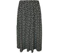 GOSTYLES® Womens Multi-Print Swing Flowy Elasticated Waist Midi Skirt, Ladies Lightweight Stretchy Long Flare Boho Summer Skirt (Small Flower, XL)