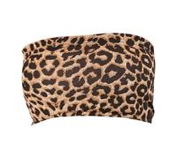 GOSTYLES® Womens Plain Strapless Bandeau Boob Tube Crop Top, Ladies Stretch Vest Bra Summer Casual Clubwear Festival Top (, 12)