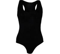 GOSTYLES® Womens Racer Back Muscle Bodysuit, Ladies Soft & Comfortable Everyday Wear Sleeveless Stretchy Leotard Vest Top (Black, 8-10)