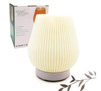 Gosyfeti Essential Oil Aroma Diffuser LED Night Light 200ml Small Desktop Humidifier for Home Office Room, Waterless Auto-Off, 2H Timing, Adjustable Mist Mode