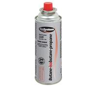 GoSystem Butane - isoButane - Propane Gas Cartridge - Silver,220g