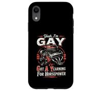 Got A Yearning For Horsepower V8 Muscle Car Hot Rod Mechanic Case for iPhone XR