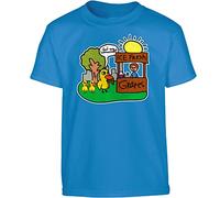 Got Any Grapes Lemonade Boys T-Shirt Funny Duck Memes Novelty Girls Kids Unisex Gift Tshirt Printed Design Royal Blue - Youth Medium (Age 7-8)
