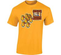 Got Any Grapes Lemonade Mens T-Shirt Funny Memes Duck Song Unisex Gift Boys Girls Kids Tshirt Printed Design Gold - Youth Large (Age 9-11)