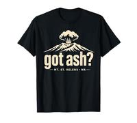 Got Ash? Retro Mt St Helens Volcano Washington Graphic T-Shirt