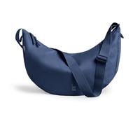 GOT BAG Crossbody Moon Bag, Half Moon Handbag, Water-Repellent, Stylish Shoulder Bag with Adjustable Strap, Deep Ocean (Large), One Size
