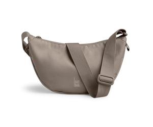 GOT BAG Moon Bag in Ocean Impact Plastic | Women's Crescent Bag | Elegant Shoulder Bag, Seal, Small