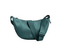 GOT BAG Moon Bag Shoulder Bag in Ocean Impact Plastic | Waterproof Half Moon Bag | Crossbody Waist Bag with Adjustable Shoulder Strap, Sea Teal (Small), Medium