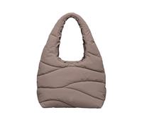 GOT BAG Puffer Cloud Shoulder Bag Handbag Women's Nylon Puffy Quilted, Wavy - Oyster, Einheitgroße