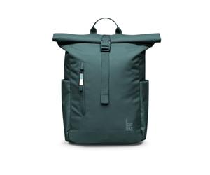 GOT BAG Rolltop Easy Small Backpack with 14 Inch Laptop Compartment, Small Daypack, Water-Repellent, 15 L, Sea Teal, standard size, Minimalistic
